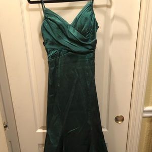 Beautiful green long formal dress